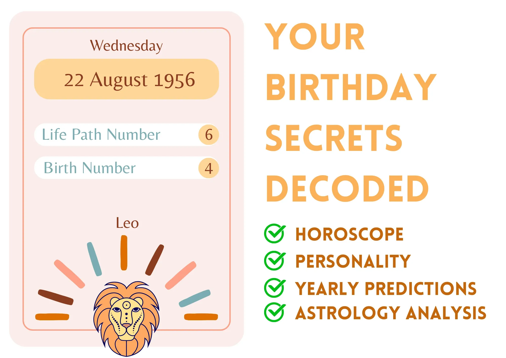 Leos born on August 22: horoscope Analysis and Life Advice