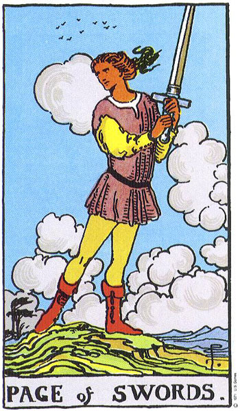 Bad Meaning of Page of Swords Tarot Card: 3 Tarot Warnings