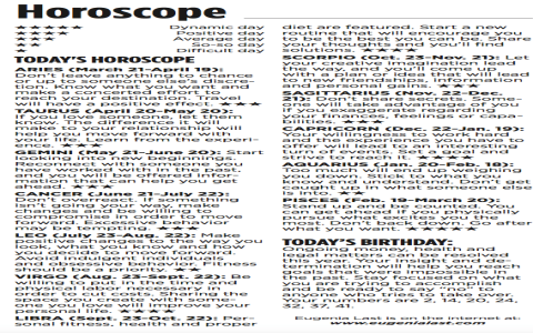 horoscope sign for march 7