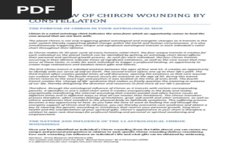 Effects of Chiron in Aries Your Healing Journey Starts Now