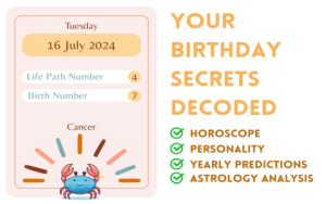 July 16 zodiac predictions out now! See what the stars have planned for you.